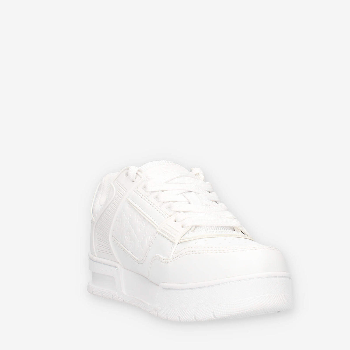 FLFCLE-ELE12-WHITE Guess Sneakers bianche da donna