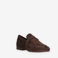 Frau 34B7-CACA Mocassini marroni da uomo