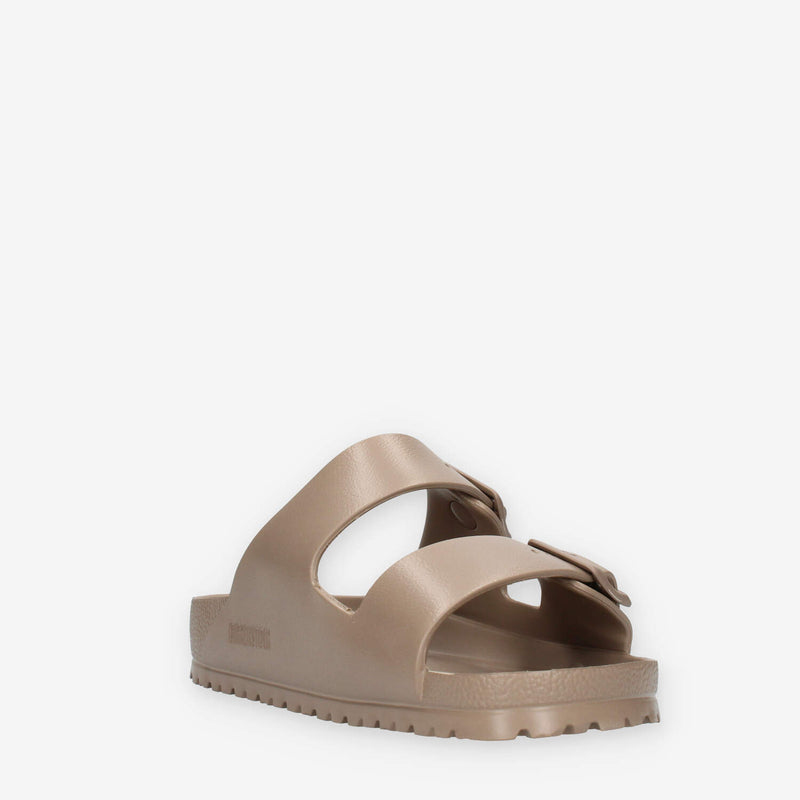 Birkenstock 1030447 Arizona Eva Sandali scalzati taupe (calzata regolare)