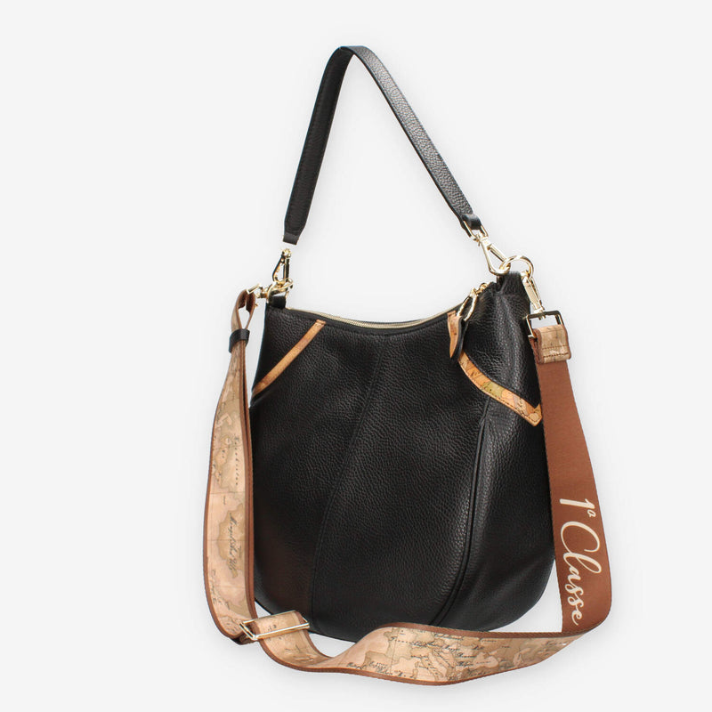 Alviero Martini Prima Classe LLD51-8630-0001 Borsa a spalla nera e Geo Classic