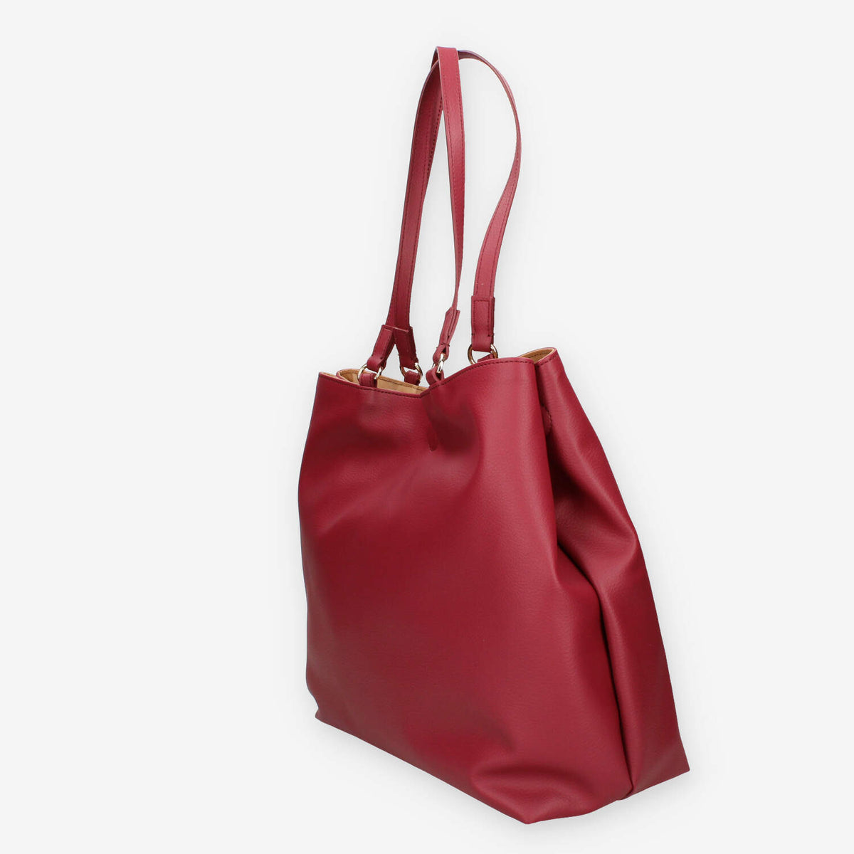 Alviero Martini Prima Classe LMLE28-9729-0312 Shopping reversibile rosso tiziano e Geo Classic