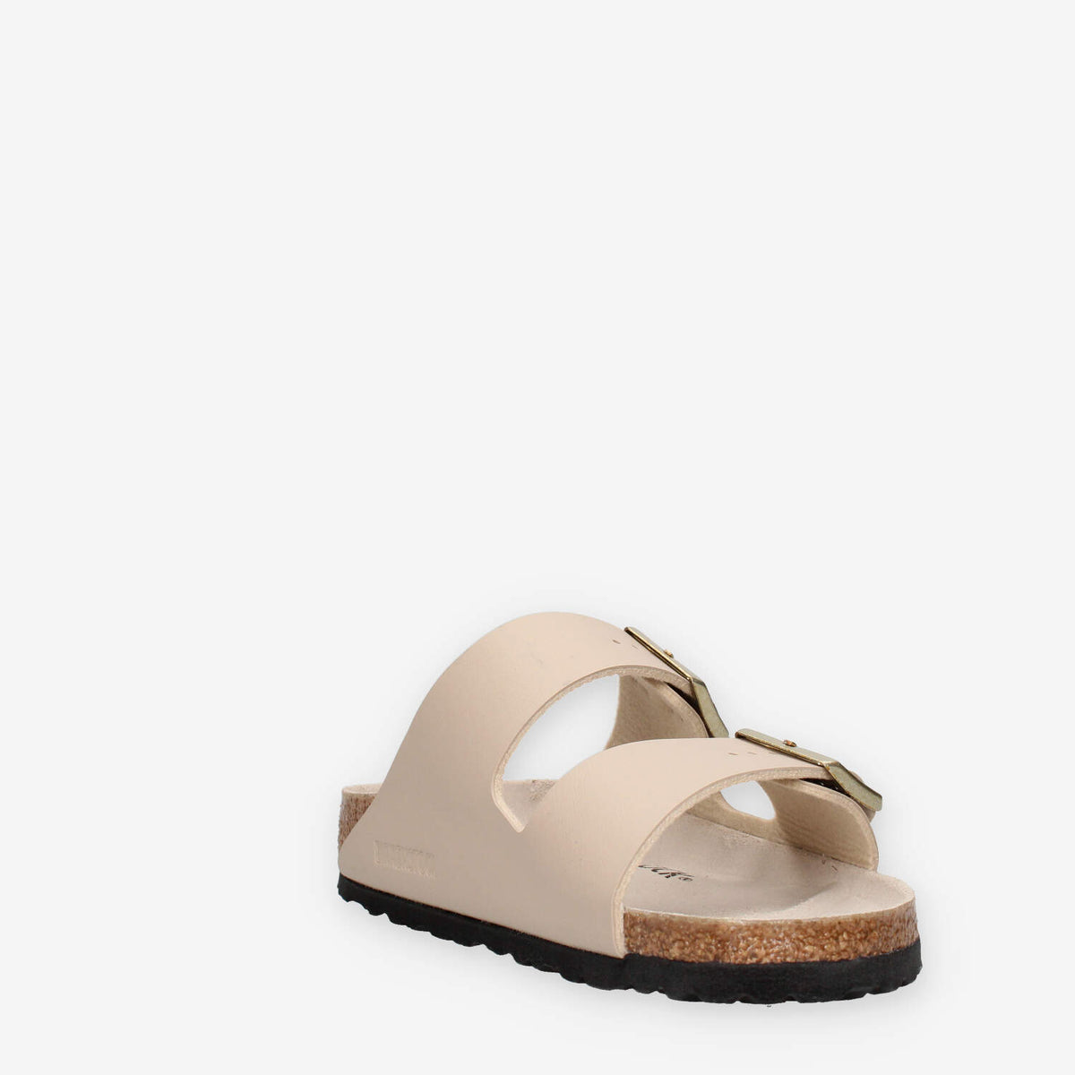 Birkenstock 1031438 Arizona BS Sandali scalzati bassi beige (calzata stretta)