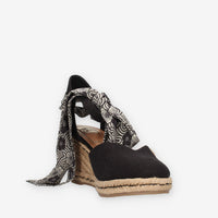 O-Joo OL61531A-062 GERI CVS Espadrillas nere da donna