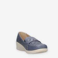 Clia Walk LIGHT34-BLU Slip on blu da donna