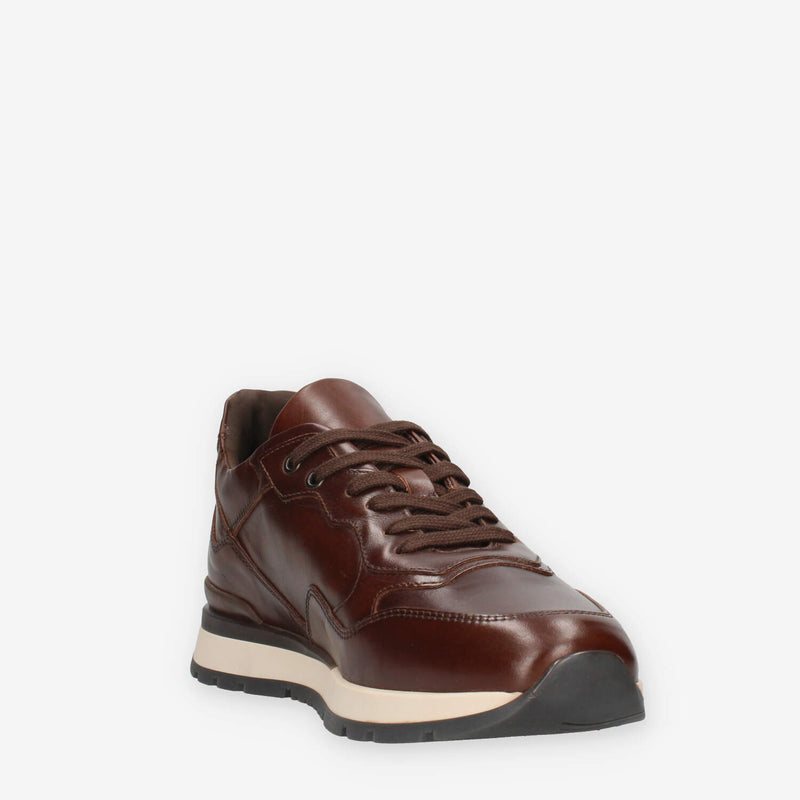 I400413U-412 Nero Giardini Sneakers marroni da uomo