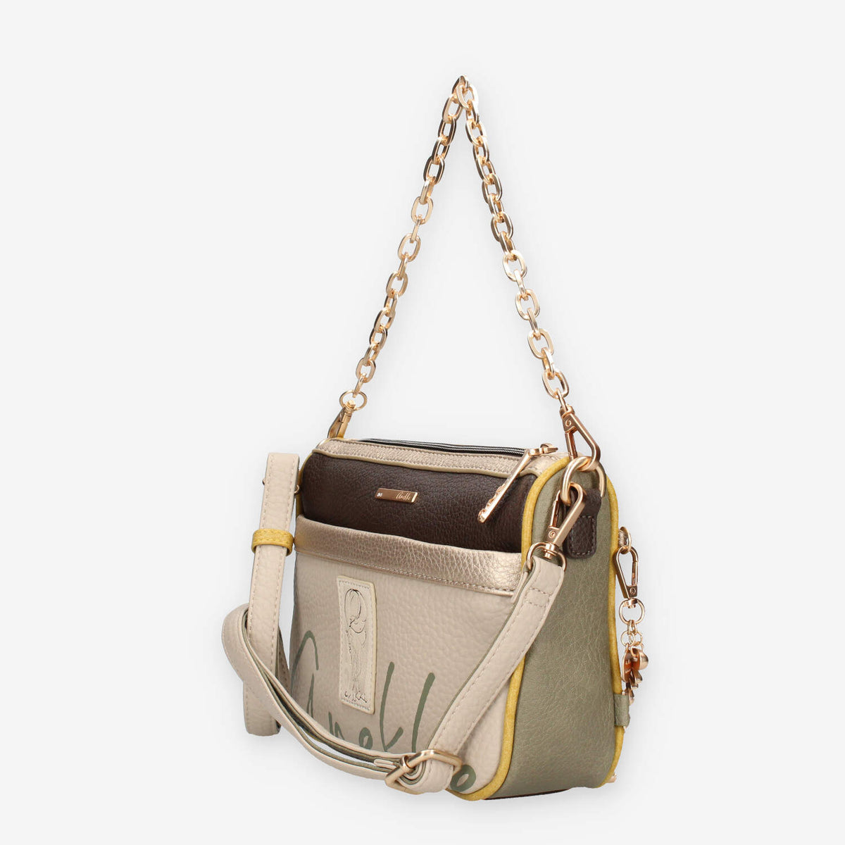 Anekke 42603-588-5 Borsa a tracolla marrone