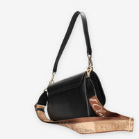 Alviero Martini Prima Classe LMLE03-8620-0001 Borsa a tracolla nera e Geo Classic