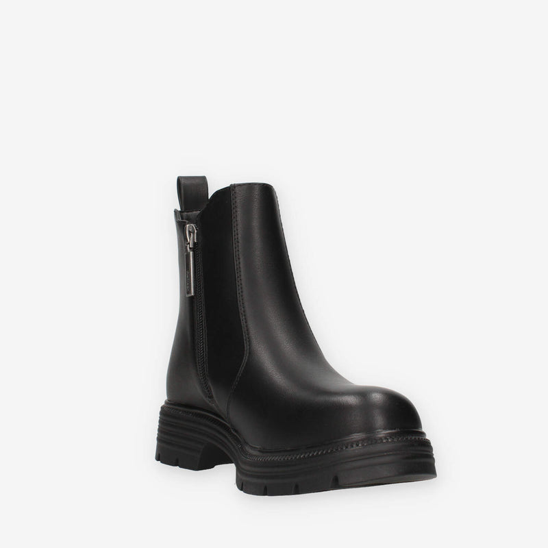 Refresh 173026-NEGRO BOTIN Stivaletti neri da donna