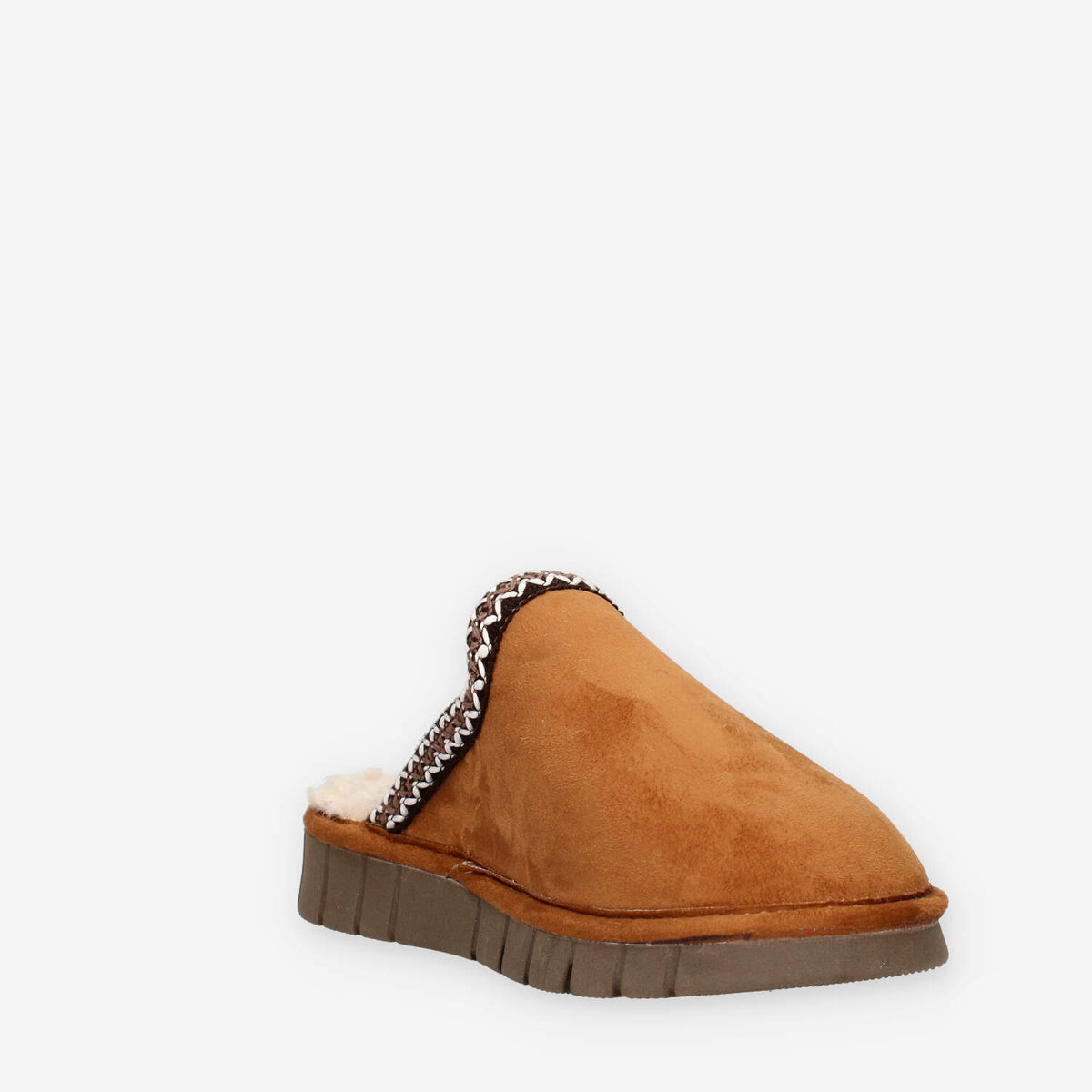 Clia Walk WARM8-CAMEL Ciabatte camel da donna