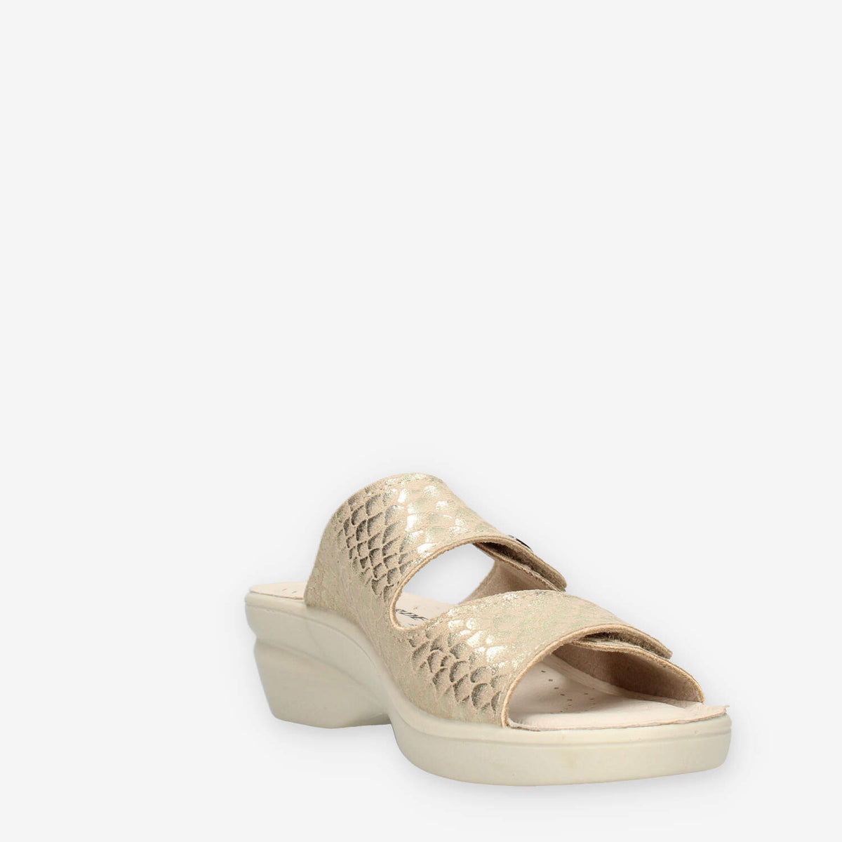 Valleverde 25312B-ORO Ciabatte oro da donna