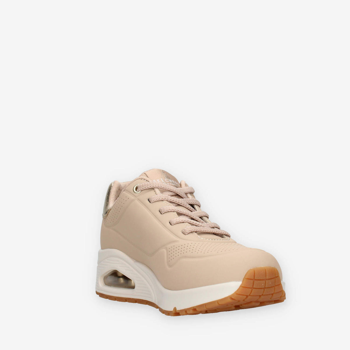 Skechers 155196-NUDE UNO - SHIMMER AWAY
