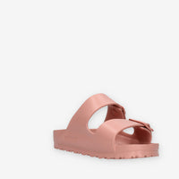 Birkenstock 1031340 Arizona Eva Sandali scalzati rosa (calzata stretta)