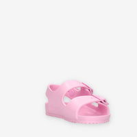 Birkenstock 1029544 Milano Eva kids Sandali rosa da bimba (calzata stretta)