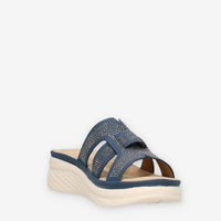 Valleverde 54250-NAVY Ciabatte blu da donna