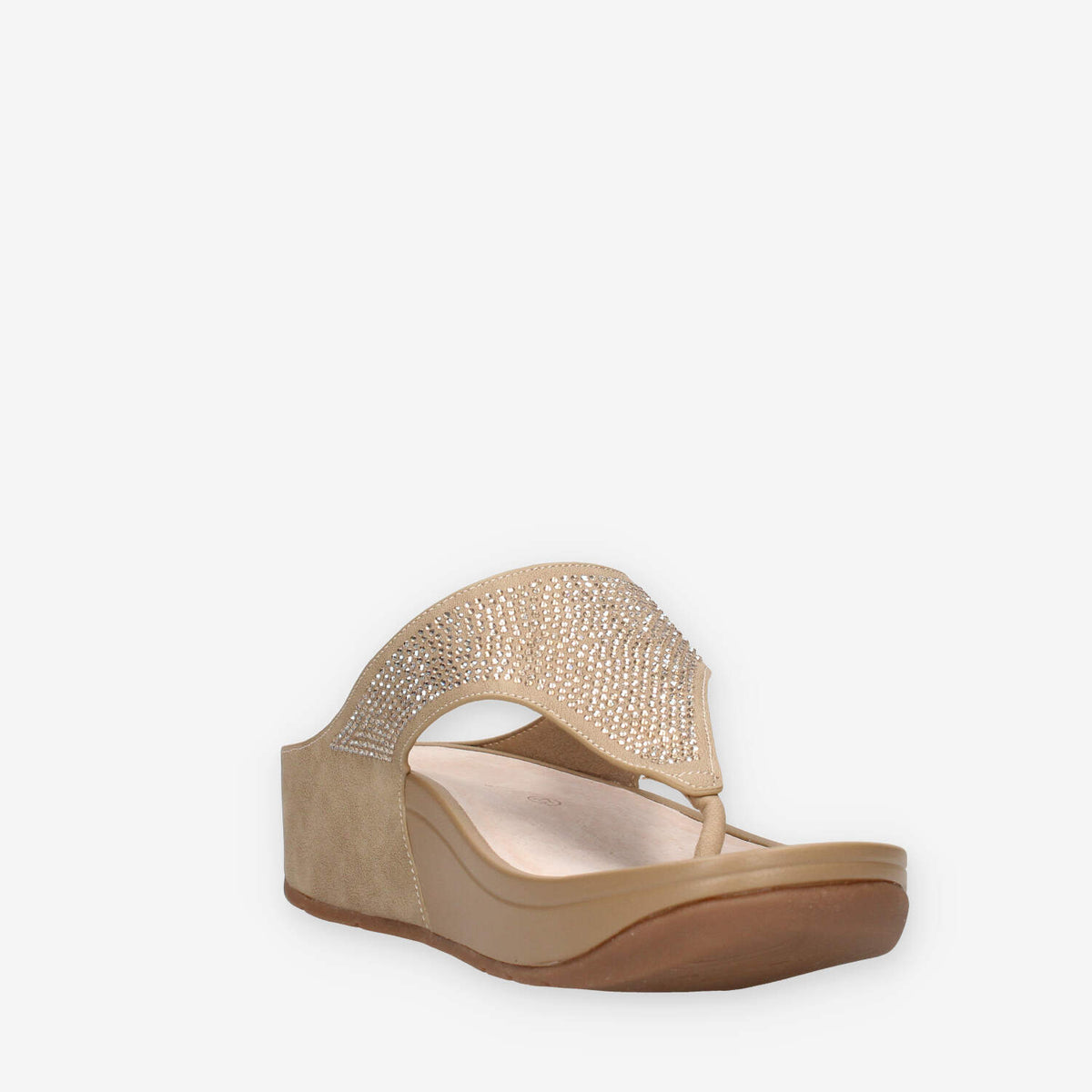 Valleverde V650Z-TAUPE Infradito taupe da donna