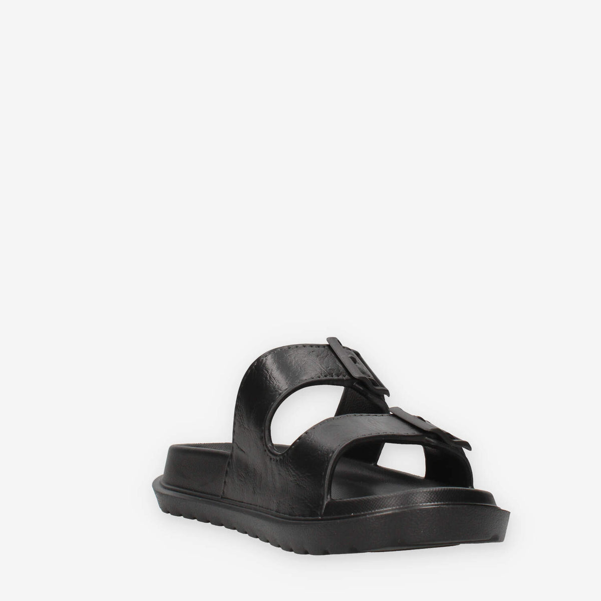 Refresh 175553-NEGRO Sandali scalzati neri da uomo