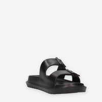 Refresh 175553-NEGRO Sandali scalzati neri da uomo