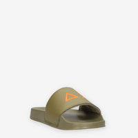 Sun 68 X36110-19MILITARE SLIPPERS LOGO Ciabatte verdi da uomo