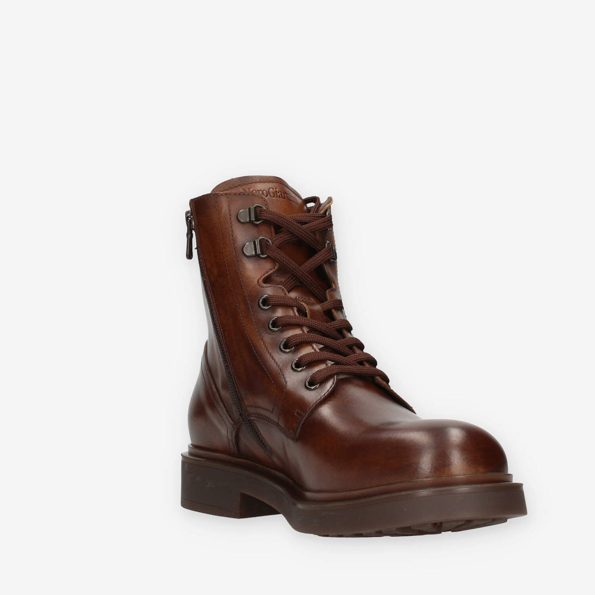 Nero Giardini I501021U-412 Anfibi marroni da uomo