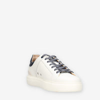 Ambitious 14199-7357AM-W/N Sneakers bianche e blu da uomo