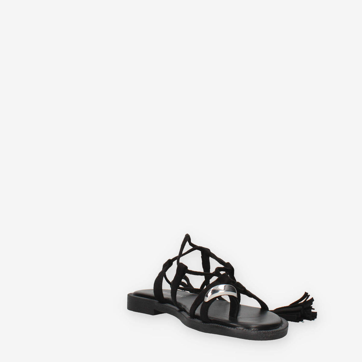 Marina Torres J41243-59-BLACK Sandali infradito neri alla schiava