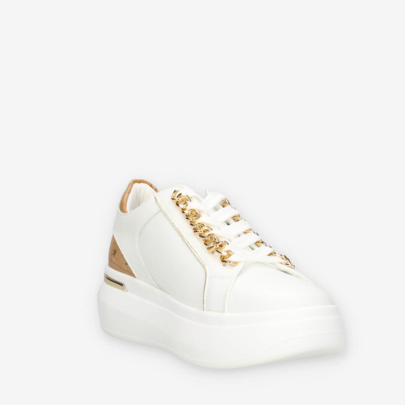 Alviero Martini Prima Classe Z1301-300E-0900 Sneakers bianche e Geo Classic da donna