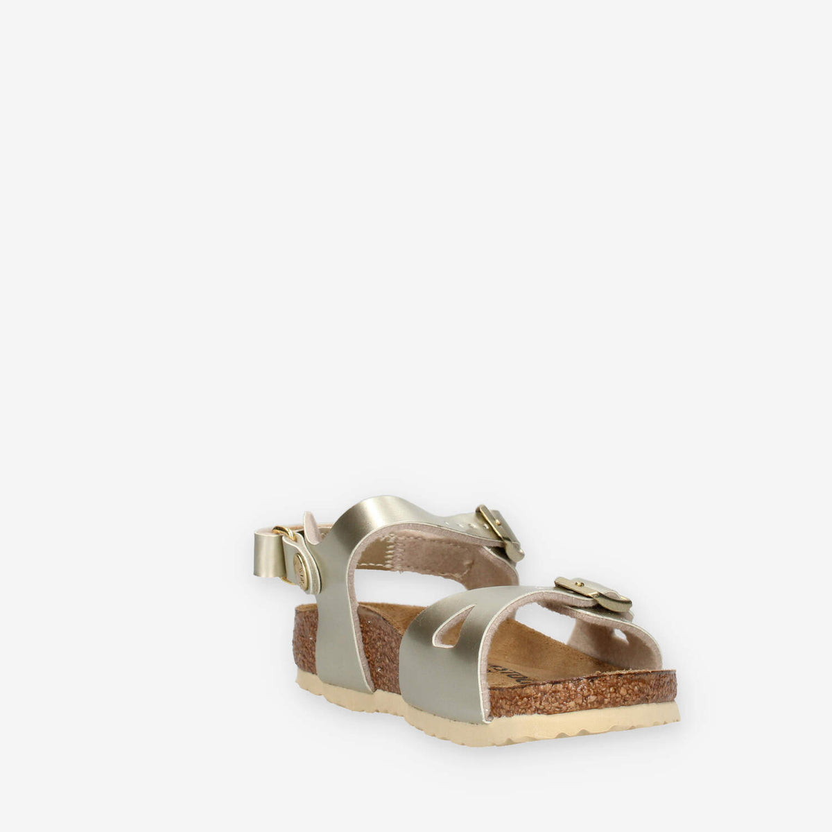 Birkenstock 1029540 Rio AS Kids Sandali oro da bimba (calzata stretta)
