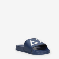 Sun 68 X35102-07NAVY BLUE SLIPPERS LOGO