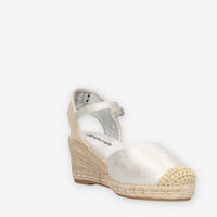 Refresh 175212-PLATA Espadrillas argento da donna