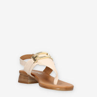 Talea 2082-CRUST-NUDE Sandali infradito nude da donna