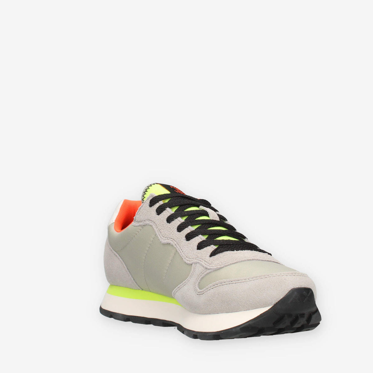 Sun68 Tom Fluo Sneakers grigio chiaro da uomo