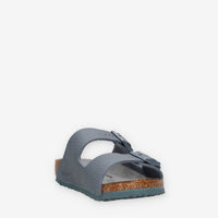 Birkenstock 1031774 Arizona Kids BS Sandali scalzati bassi grigi (calzata stretta)