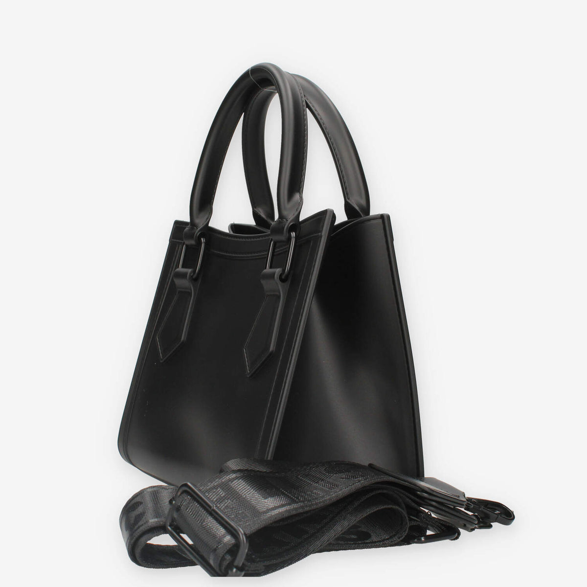 Marc Ellis FLAT WOOD S_24-BLACK / BLACK Borsa a mano nera