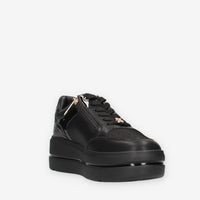 Donna Serena 185724DM-NERO Sneakers nere da donna  con glitter
