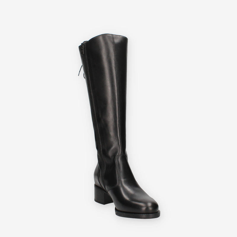 Nero Giardini I514640D-100 Stivali neri da donna con tacco