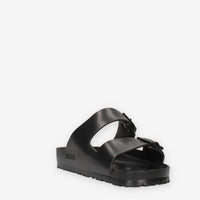 0129421-BLACK Birkenstock Arizona Eva Sandali scalzati neri (calzata regolare)