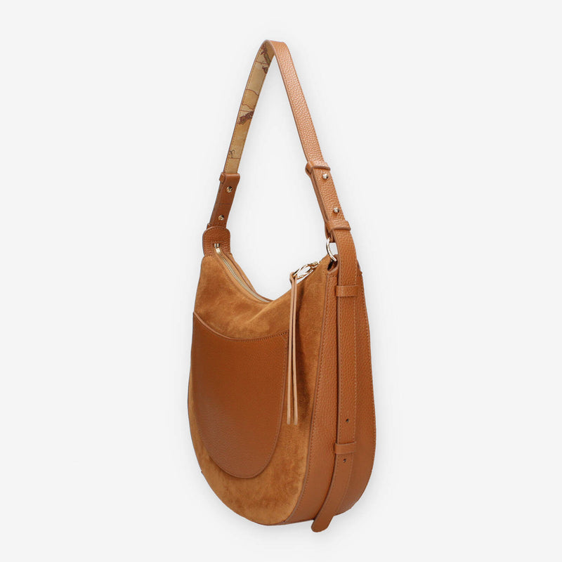 Alviero Martini Prima Classe LLD69-8646-0947 Borsa a spalla cuoio e Geo Classic