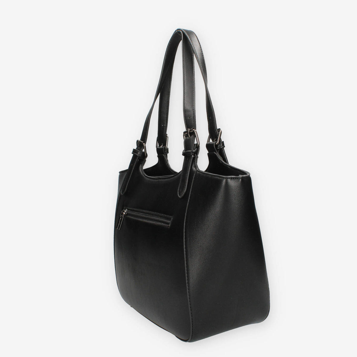 Valleverde 96221-NERO Borsa a spalla nera da donna