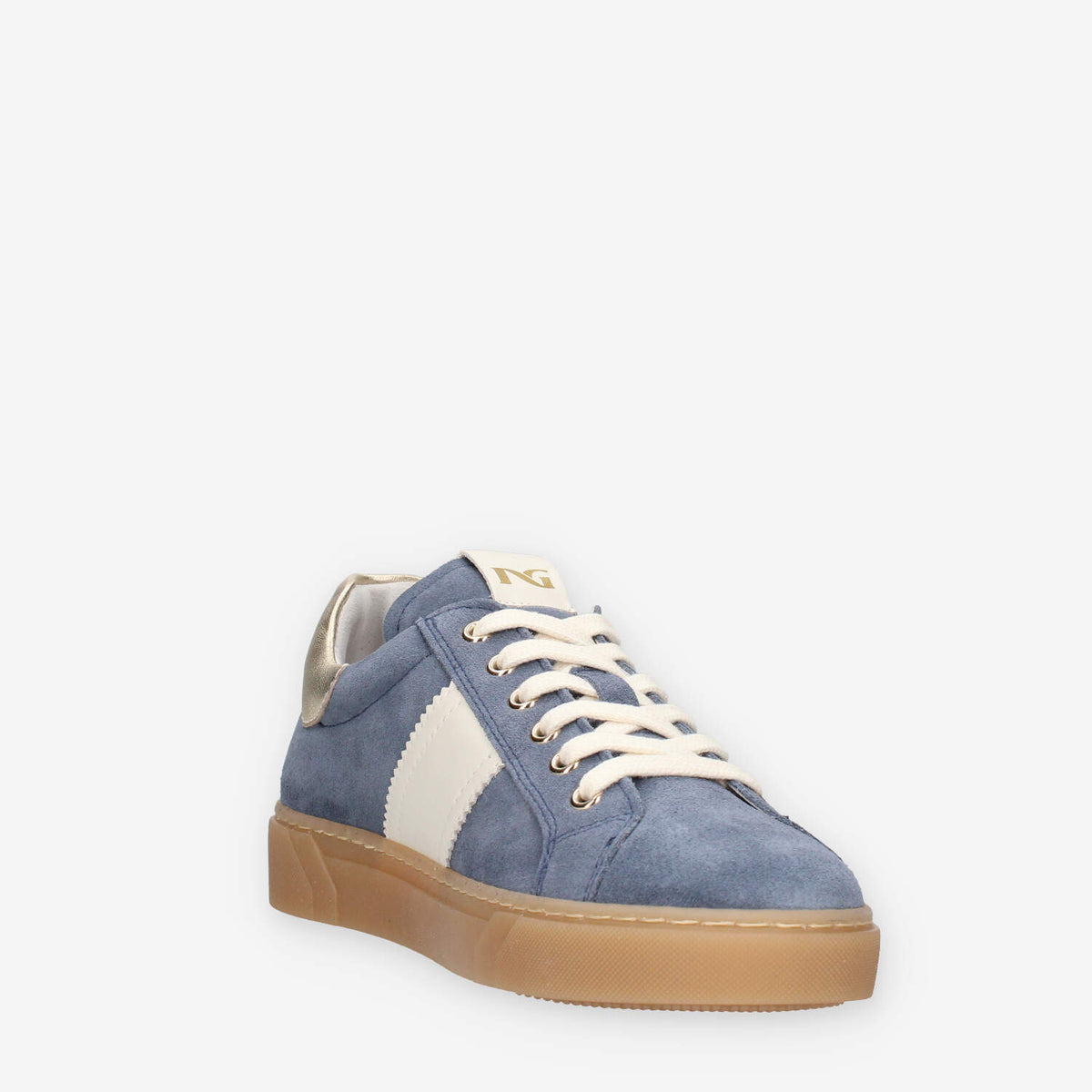 Nero Giardini E513004D-203 Sneakers basse blu da donna