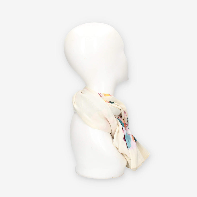 Guess AW5315-SIL03-IVO Foulard quadrato avorio a fantasia