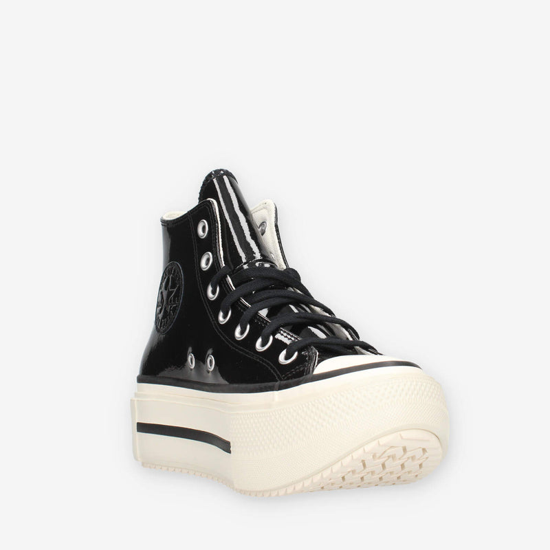 Converse A12977C CTAS Lift Double Stack Hi Sneakers alte nere