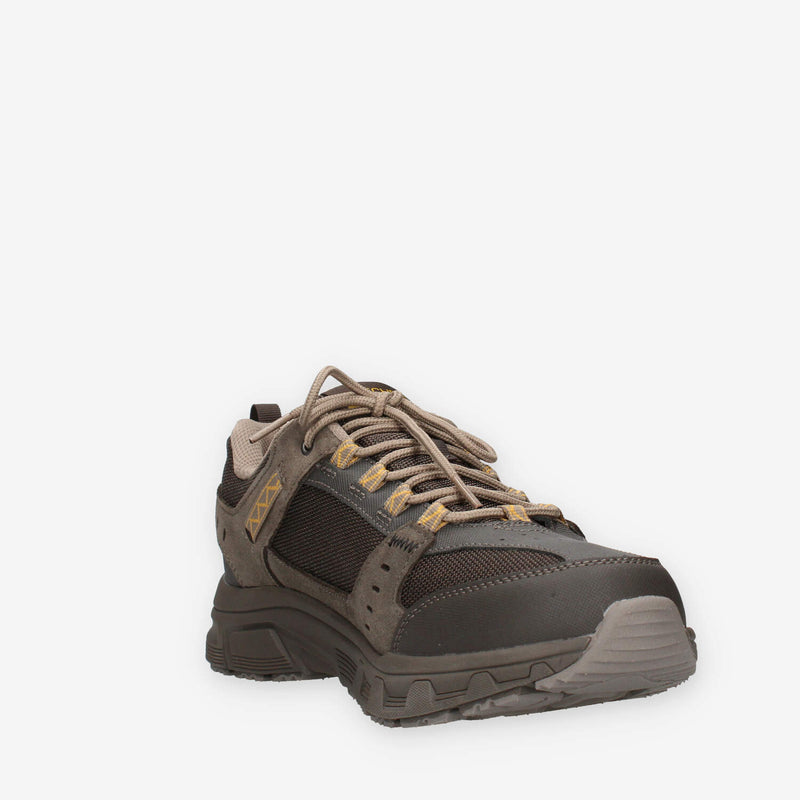 Skechers 237386-STBR Relaxed Fit: Oak Canyon - Rydell Sneakers grigie e marroni da uomo