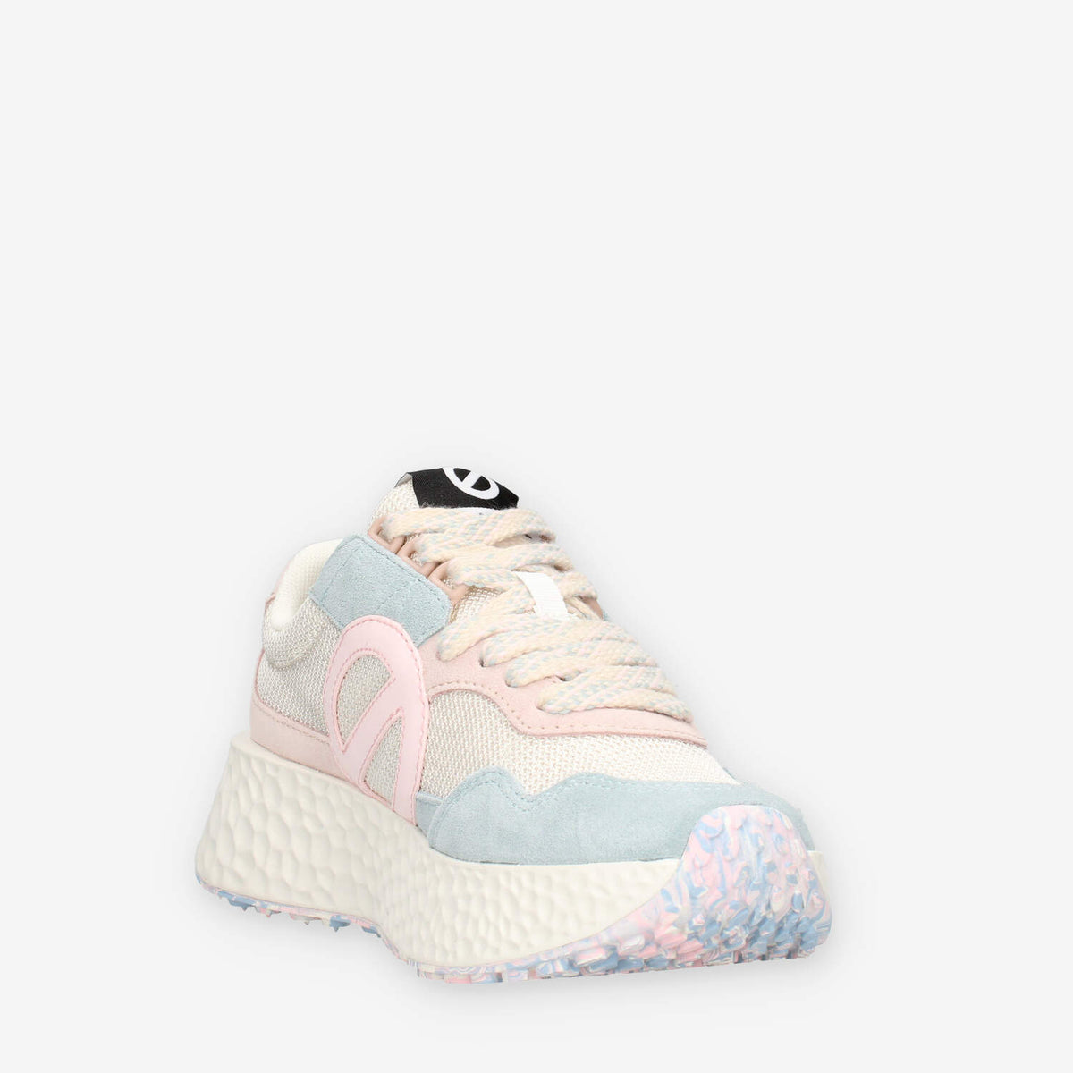 No Name NNVE-KSDS-64 CARTER JOGGER W Sneakers azzurre e rosa da donna