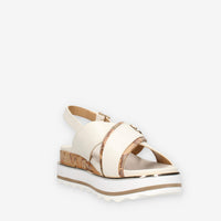 Alviero Martini Prima Classe N2471-0371-A630 Sandali bianchi e Geo Classic linea teen