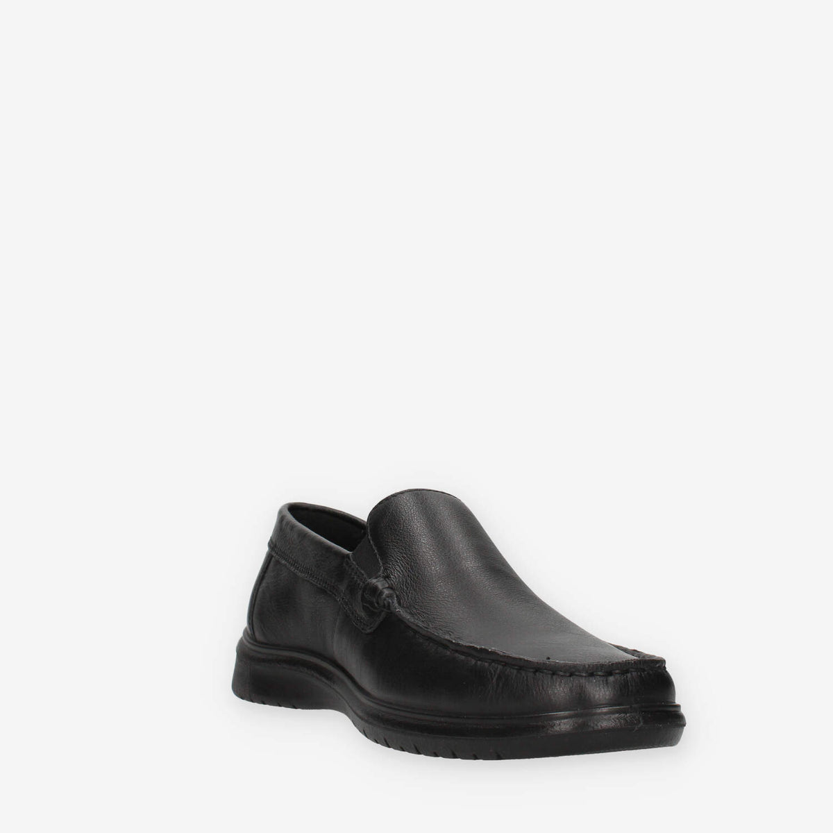 Enval Soft 1222000-NERO Mocassini neri da uomo