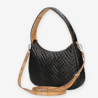 Alviero Martini Prima Classe LLD10-9143-0001 Borsa a spalla nera e Geo Classic