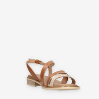 Nero Giardini E513422D-453 Sandali bassi cuoio da donna