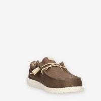 Hey Dude HD.40700-2LN Wally Stretch Canvas Slip on marroni da uomo