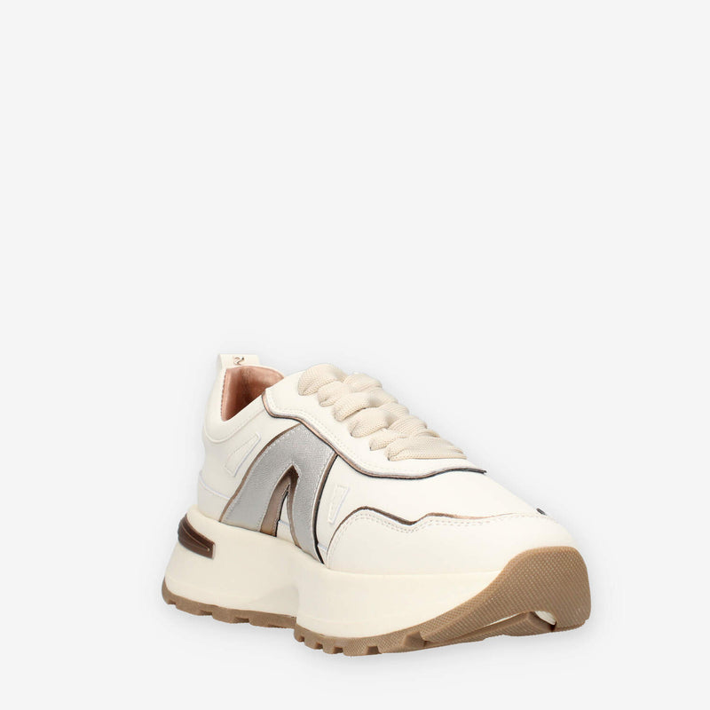 Alexander Smith ASBCLPW-2174-FSV LIVERPOOL WOMAN OFF WHITE SILVER