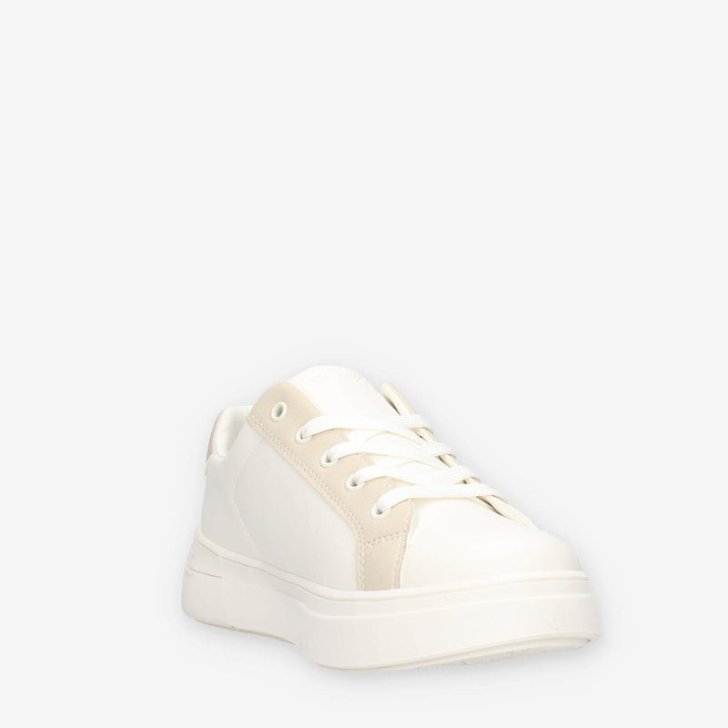 Calvin Klein V3X9-83166-1592A472 Sneaker bassa allacciata off white/beige